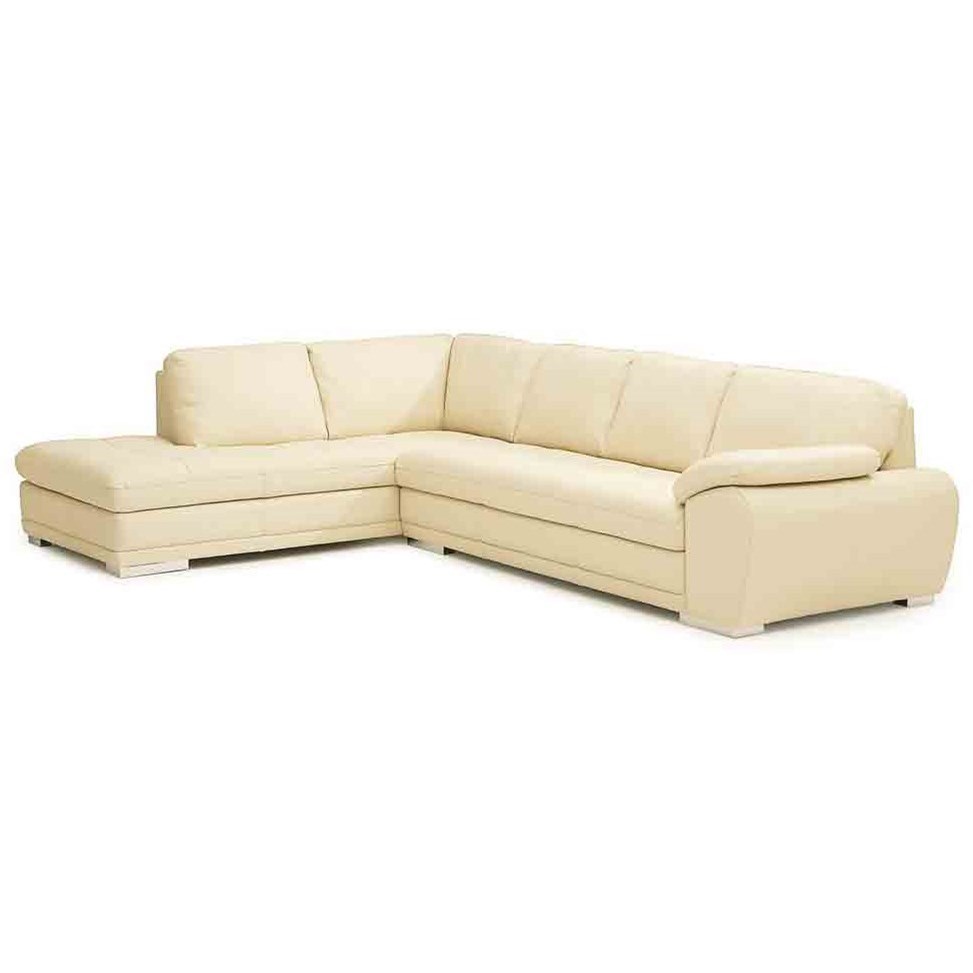 Palliser Miami 7731913+36Broadway Bone Contemporary 2Piece Sectional with Corner Chaise